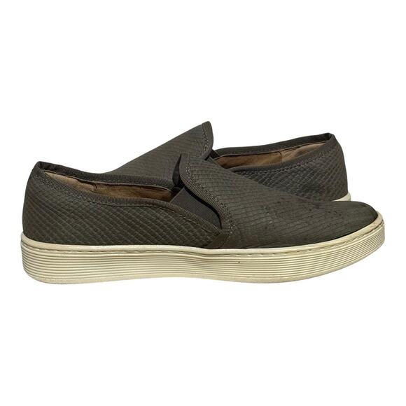 Sofft Somers Slip On Grey Leather Sneakers Women's Size 9.5 M Comfort Casual - Picture 7 of 8